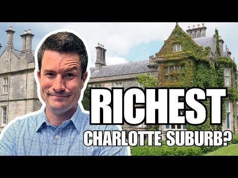 The Wealthiest Suburb in Charlotte North Carolina? | Welcome to Marvin, NC – YT Thumbnail
