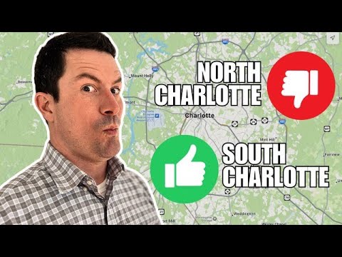 Why People are Moving to South Charlotte Over North Charlotte | Moving to Charlotte North Carolina – YT Thumbnail