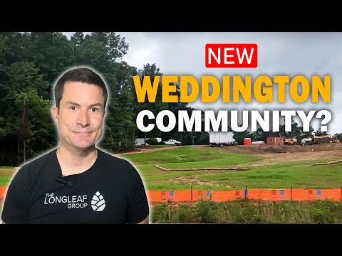 Blog 1 The newest weddington nc area community?! | living in weddington north carolina