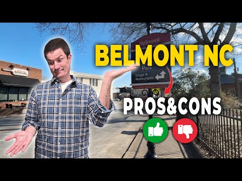 Moving to Belmont NC? Watch This First! The Pros and Cons You Need To Know! – YT Thumbnail