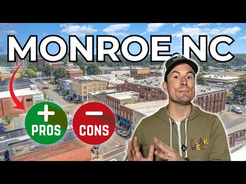 Moving to Monroe NC? Everything You Need to Know! Pros and Cons of Monroe North Carolina – YT Thumbnail