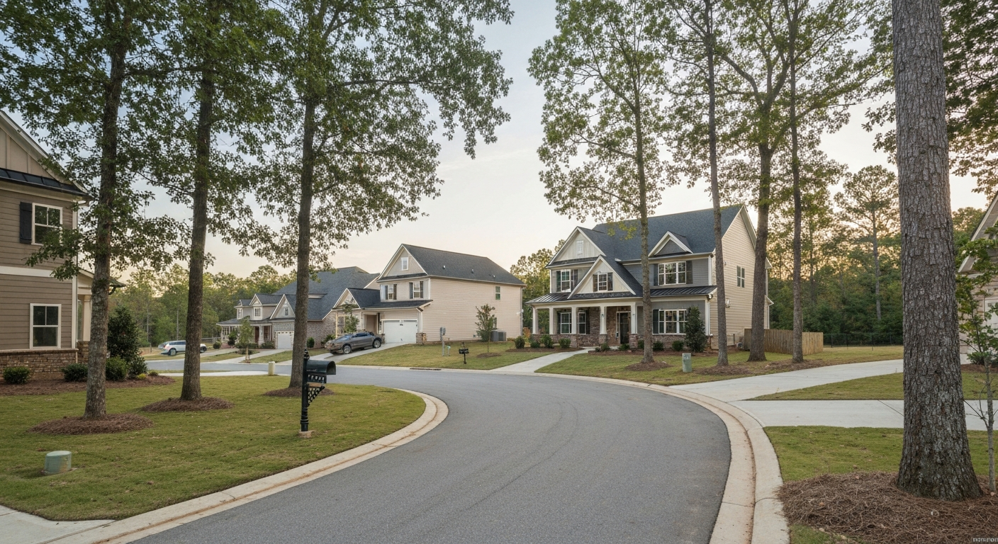 hollister-waxhaw-nc-tlg Hollister Waxhaw NC: new construction homes with mature landscaping