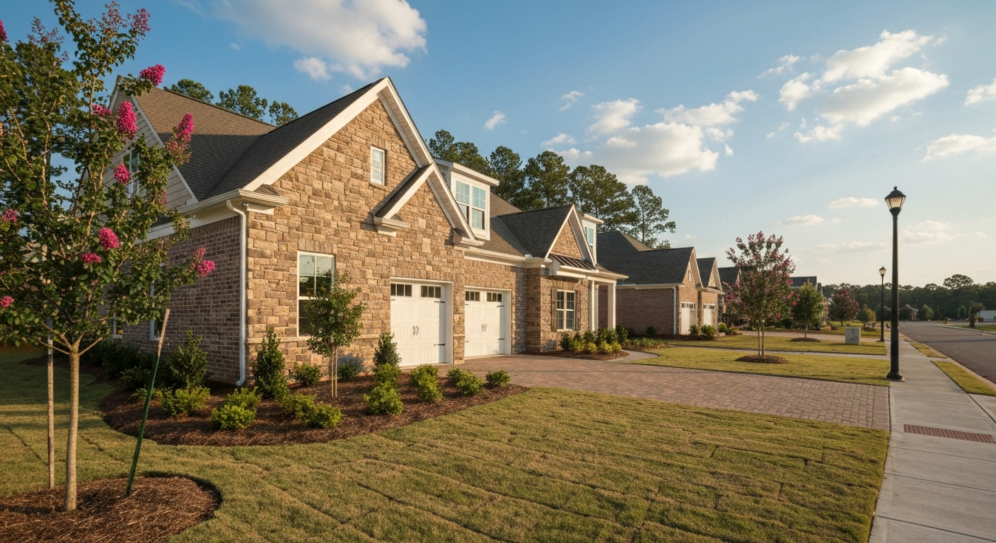 New Construction Homes in Indian Trail NC – Featured New construction homes in Indian Trail NC suburban community