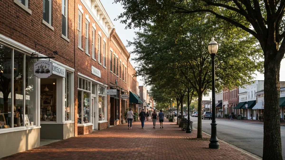Is the matthews nc housing market slowing down in 2026? What relocating buyers should know 1 Downtown matthews nc shops and main street, a draw in the matthews nc housing market