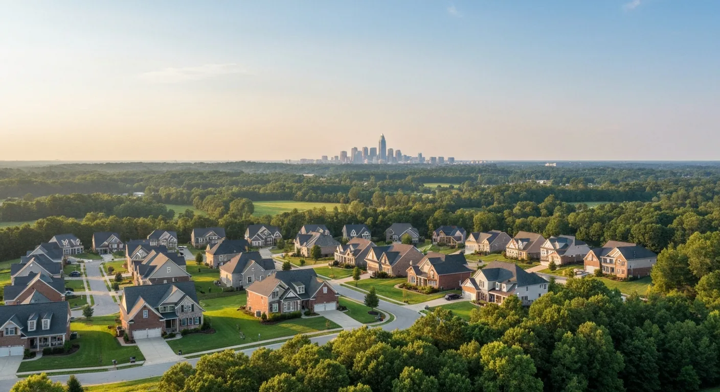 NC vs SC taxes for Charlotte-area home buyers, suburban homes near the North Carolina South Carolina state line