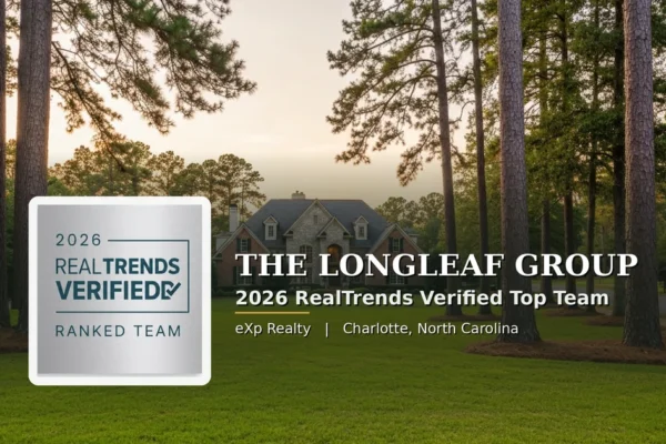Blog 8 The longleaf group named a 2026 realtrends verified top real estate team in charlotte