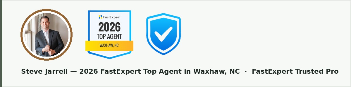 Steve jarrell, 2026 fastexpert top agent in waxhaw nc and fastexpert trusted pro, the longleaf group at exp realty