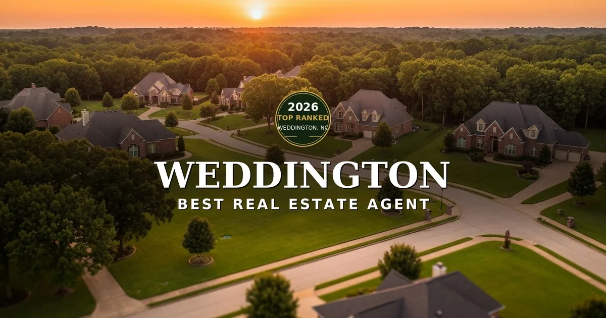 Best Real Estate Agent in Weddington NC 2026 Best real estate agent in Weddington NC 2026 - Steve Jarrell of The Longleaf Group at eXp Realty