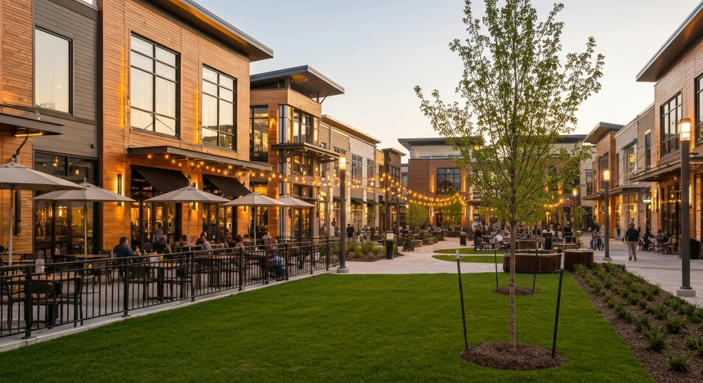 Ballantyne housing market: what buyers get wrong before making an offer 2 Ballantyne housing market lifestyle at an open-air dining district in south charlotte nc