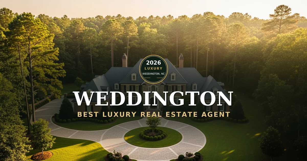 Best Luxury Real Estate Agent in Weddington NC 2026 Best luxury real estate agent in Weddington NC 2026 - Steve Jarrell, The Longleaf Group at eXp Realty