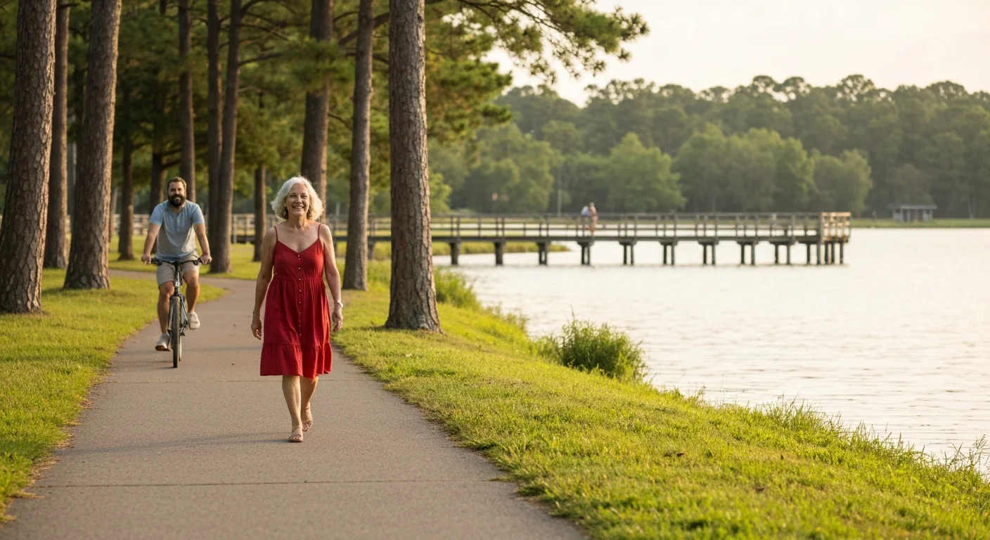 Best parks in south charlotte: 12 top picks for kids and parents 1 Greenway trail beside a lake at one of the best parks in south charlotte