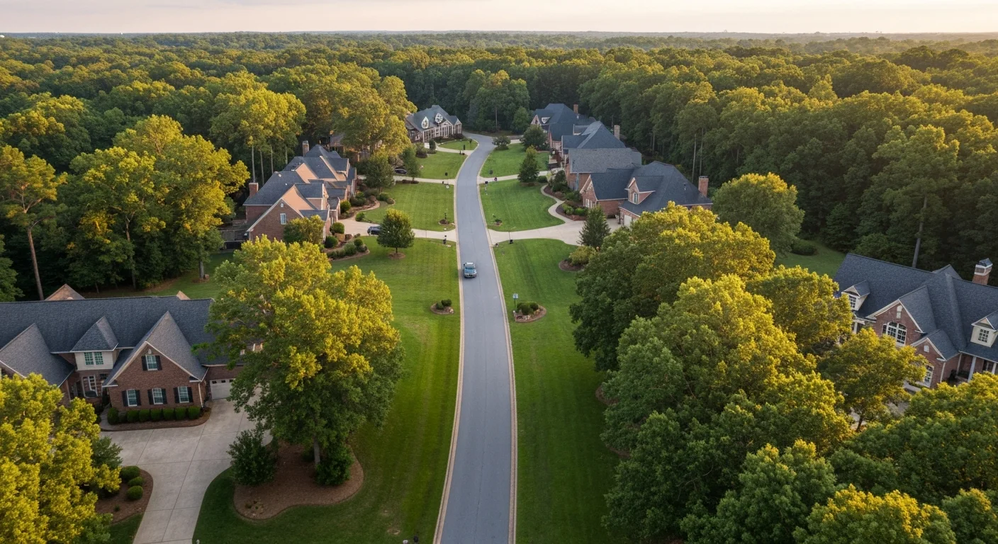 Marvin vs weddington nc: which south charlotte suburb should you choose? 2 Large wooded lots in marvin nc, a key difference in the marvin vs weddington nc comparison