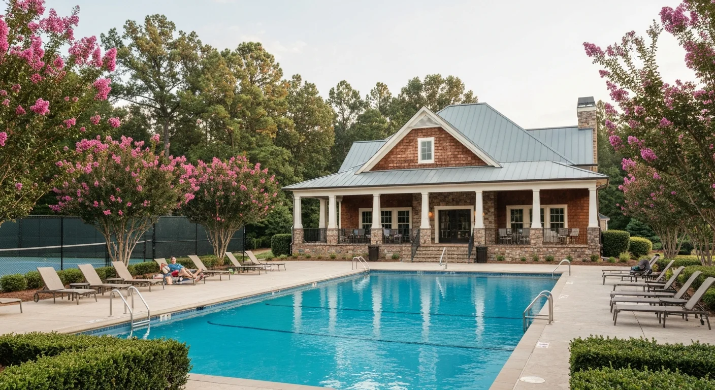 6 best neighborhoods in marvin nc for top-rated schools 2 Resort style pool and clubhouse amenity center in a marvin nc neighborhood