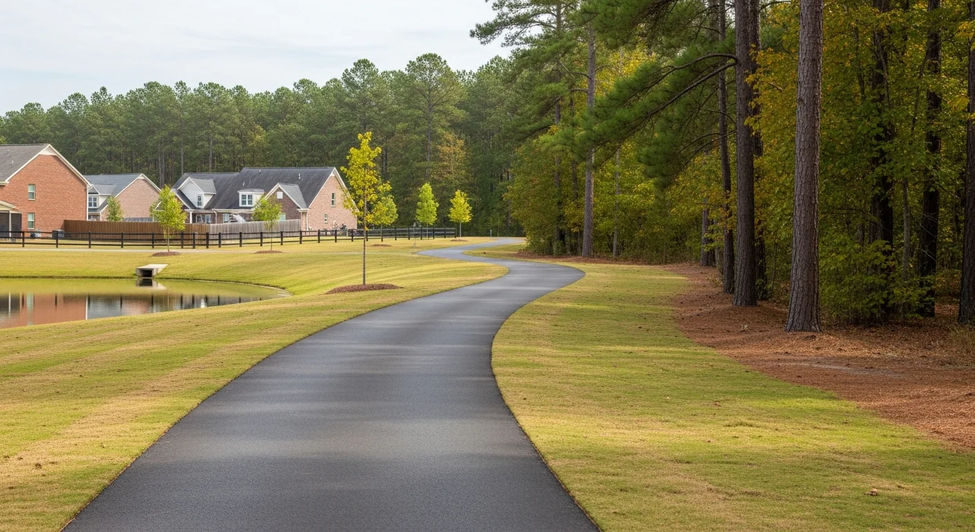 Most walkable neighborhoods in indian trail nc: which ones let you walk to town? 2 Neighborhood greenway walking trail in a walkable indian trail nc community