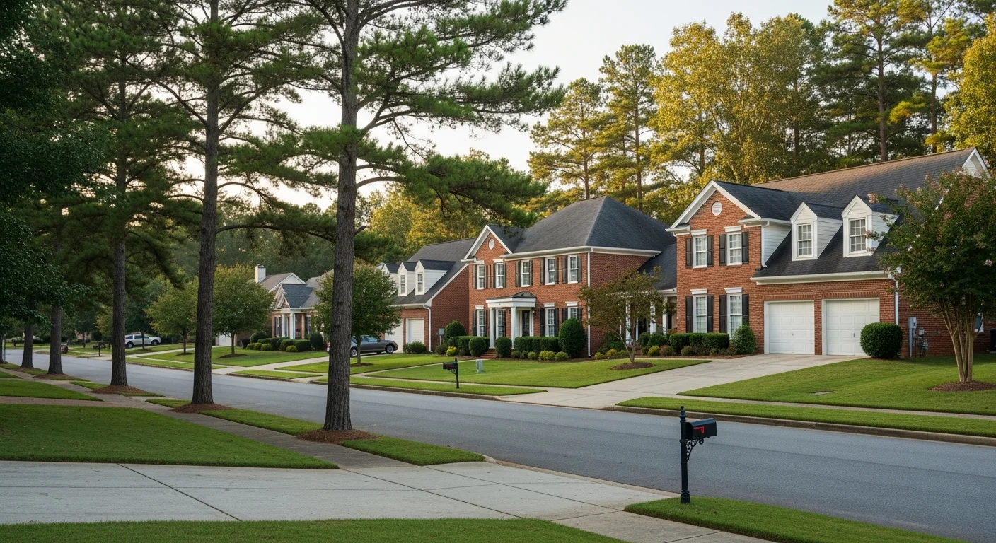 schools-in-mint-hill-nc-featured Schools in Mint Hill NC serve this brick-home neighborhood off Lawyers Road