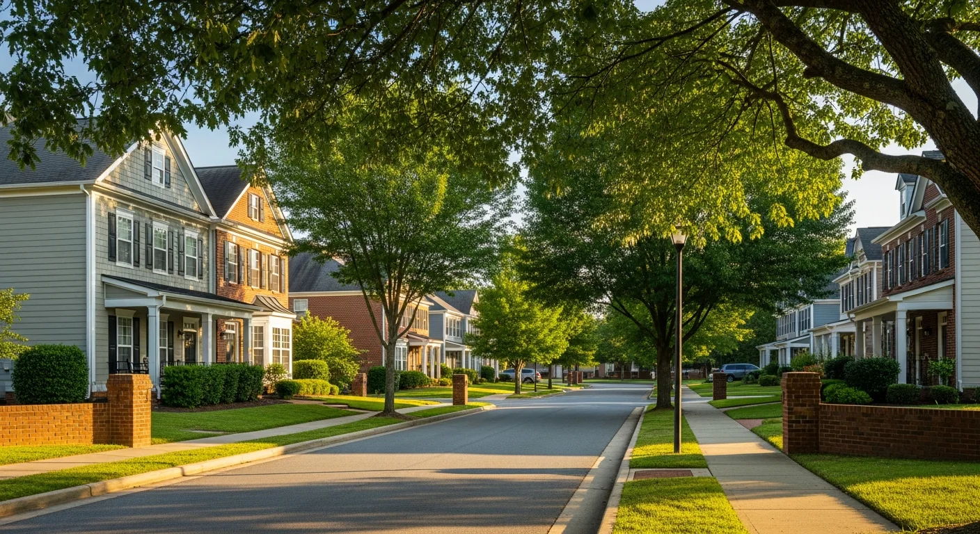 Schools in waxhaw nc: all 10 public schools, ratings, and zones for 2026 buyers 2 A waxhaw nc residential street inside a top-rated union county school attendance zone