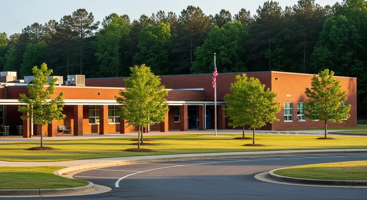 Waxhaw nc school district neighborhoods: where to buy for marvin ridge or cuthbertson schools 2 Red brick public elementary school serving waxhaw nc school district neighborhoods