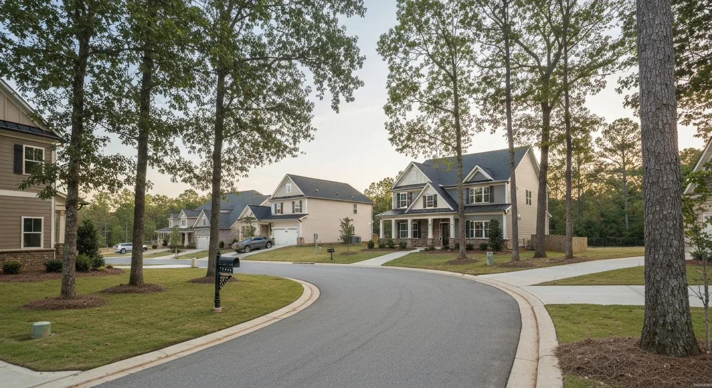 Hollister Waxhaw Nc Tlg Hollister Waxhaw NC: new construction homes with mature landscaping