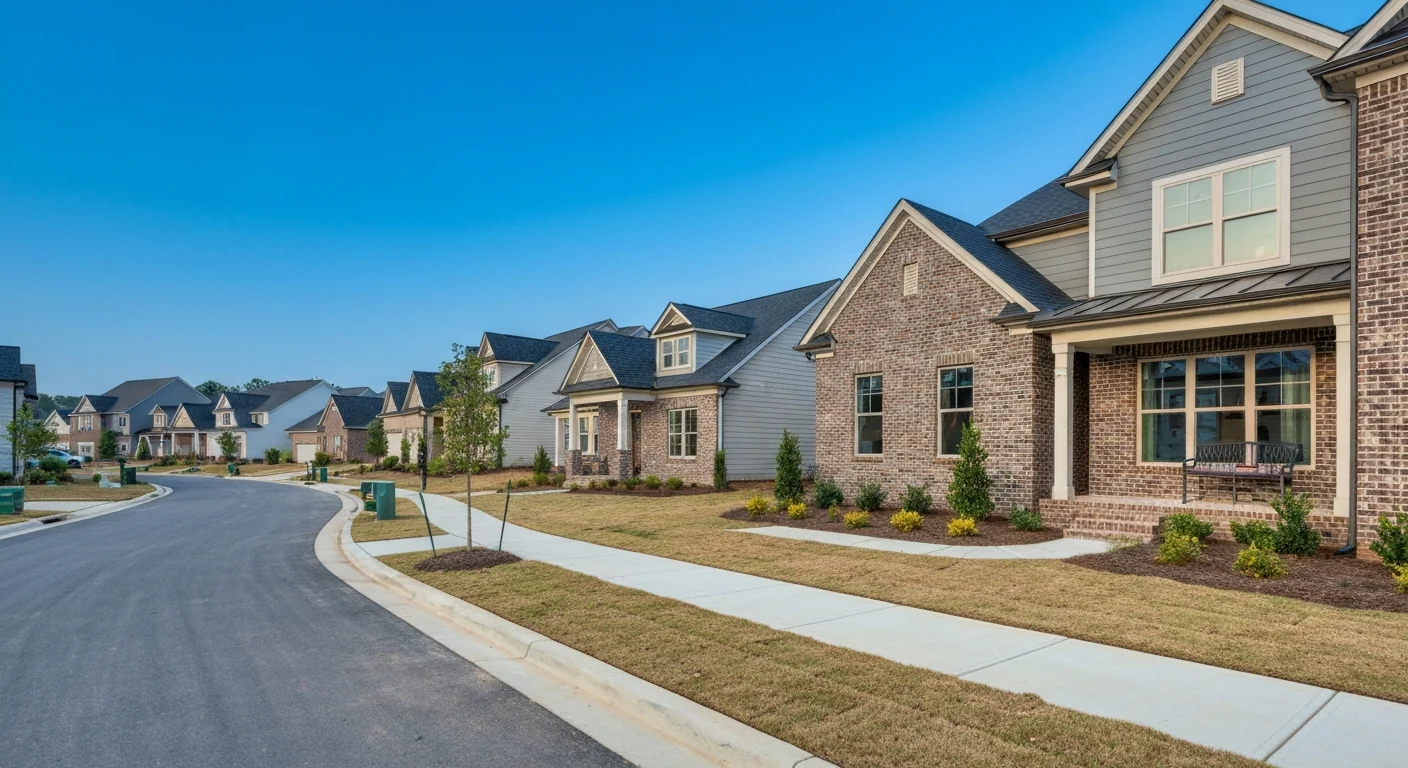 Is Indian Trail Nc A Good Place To Live Tlg Is Indian Trail NC a good place to live: suburban neighborhood view