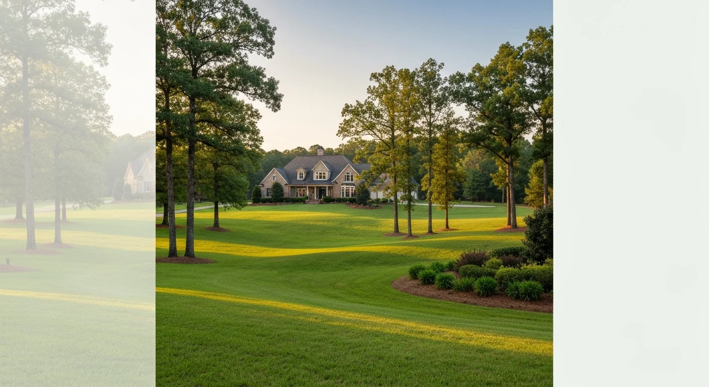 Marvin Nc Tlg Marvin NC: estate homes with rolling lawns and mature oaks