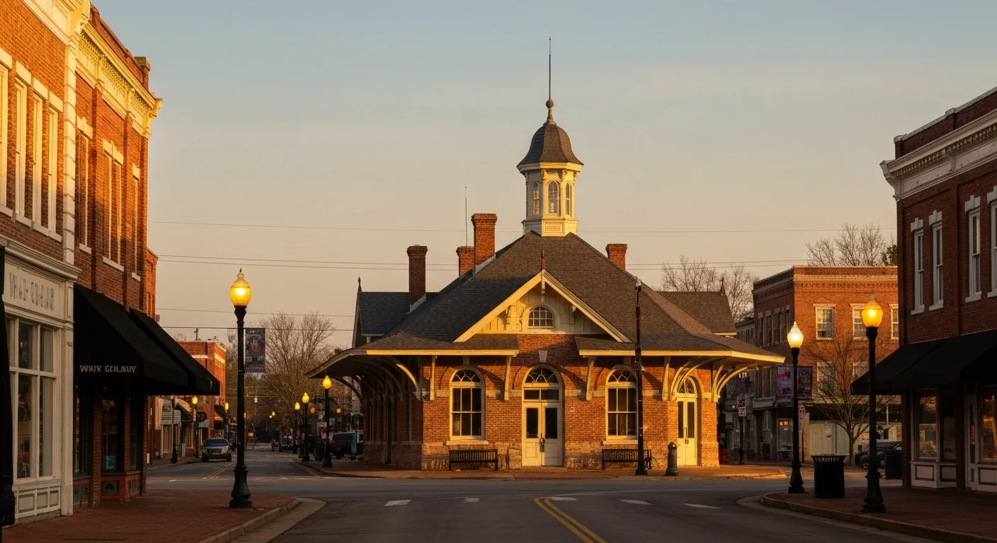 Moving To Waxhaw Nc Tlg Moving to Waxhaw NC: downtown Waxhaw historic train depot