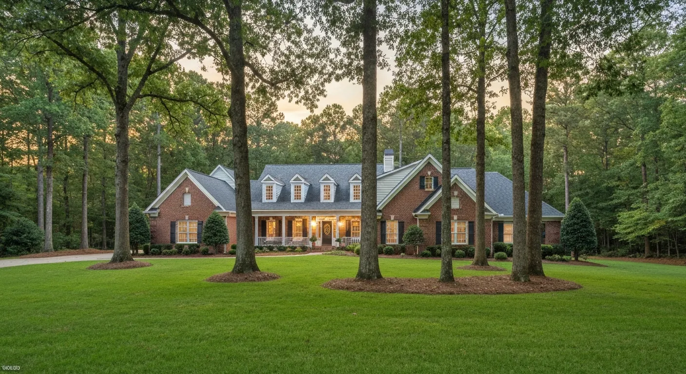 Should I Move To Weddington Nc Tlg Should I move to Weddington NC: estate-style home with manicured lawn