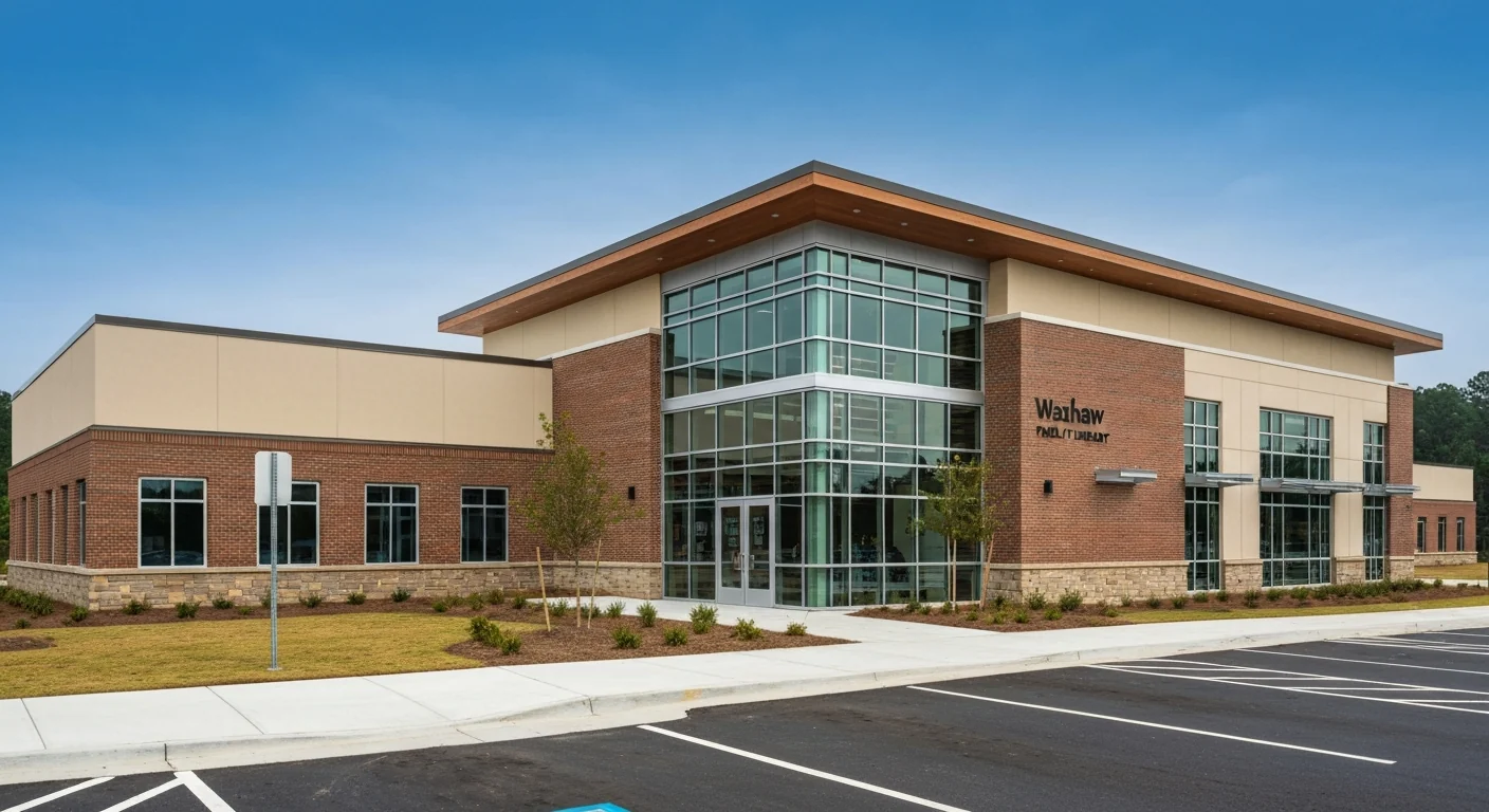 Waxhaw Nc Library Tlg Waxhaw NC library: modern library building exterior